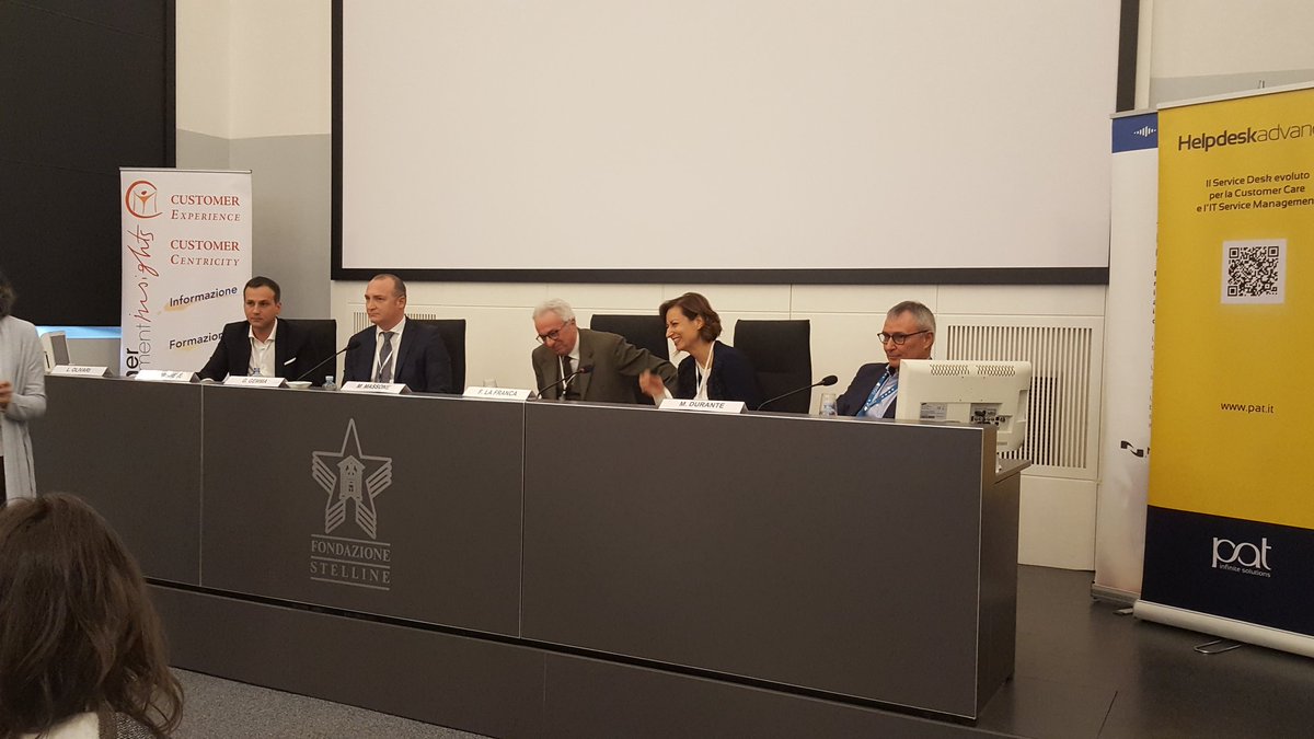 INGOSpA's tweet photo. "I contact center: integrazione fra fattore umano e tecnologia" alla tavola rotonda della Customer Service Conference interviene Marco Durante, CEO di INGO S.p.A. https://t.co/0Q57PgVd3K