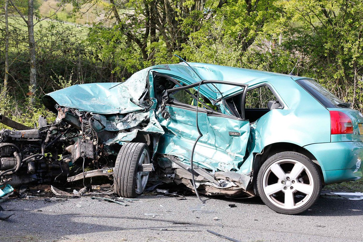 Русский car crash. Авария для фотошопа.