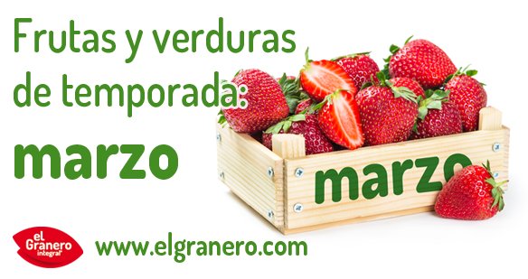 granerointegral's tweet photo. ☔️ ¡Bienvenido, marzo! Si quieres estar al día de las #frutas🍓 y #verduras🥑 que puedes comprar este mes, descarga nuestra #infografía y llévala al supermercado contigo.
https://t.co/tqMsR55kqO https://t.co/Nvoacwe5MJ