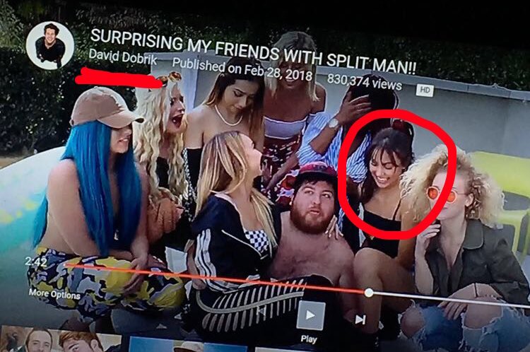 summahbreak's tweet photo. Is that former summer breaker @zooeeen I see in DAVID DOBRIKS vlog!?! 😂😆 we LOVE Zoe and we LOVE the vlog squad💘 https://t.co/hhmQy63T0S