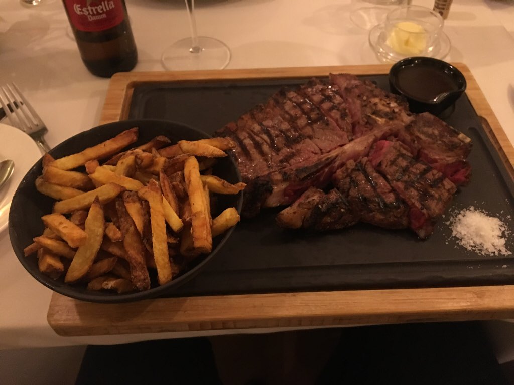 RyanSidebottom's tweet photo. Thank you again @yourgolftravel brilliant few days with great people . Topped off last night with Desperate Dan steak n jockeys whips.See you again soonโณ๏ธ #delayeddelayeddelayed โ๏ธ๐ทโ๏ธโ๏ธโ๏ธโ๏ธโ๏ธ https://t.co/IXGu3ASVBn