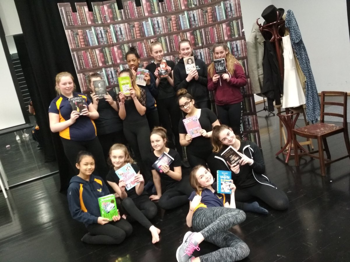 ABSPerformance's tweet photo. Perfect day for the Year 9 Performing Arts students to start their new unit; Transfering a book into an original stage performance! Lots of exciting ideas and inspiration flowing! #WorldBookDay2018  @abblanchschool @AbsLiteracy https://t.co/wu9rt13WQs