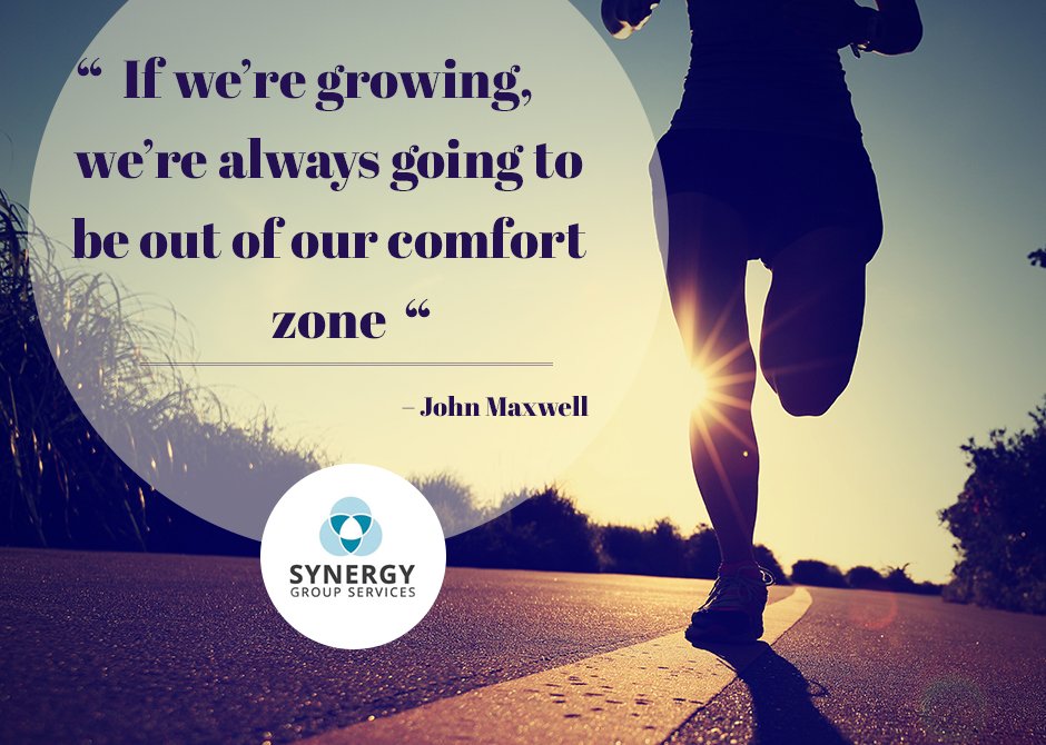synergygroup's tweet photo. Do something out of your comfort zone today! https://t.co/RPN30DkBh2