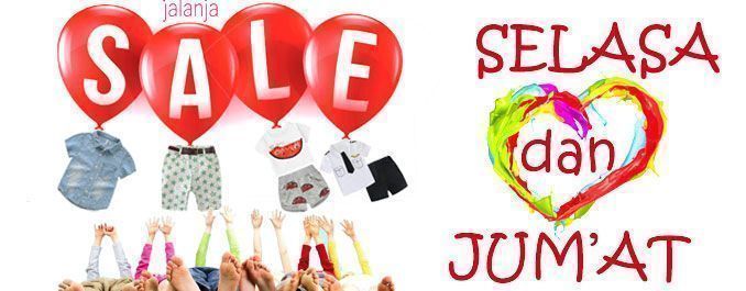 JalanjaCom's tweet photo. Belanja baju anak lebih HEMAT 35% setiap hari SELASA dan Jumat di jalanja #SALE https://t.co/6BTxP0jNdW https://t.co/PpOW2JVDwW