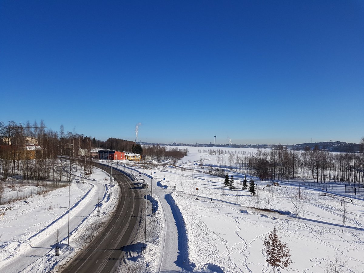 RatNaXGaming's tweet photo. Cold weather in Finland, Tampere! This morning -25 celsius and now -10 celsius... #Weather #Kylmää #Tampere #sunshine https://t.co/gYLeWcPc3J