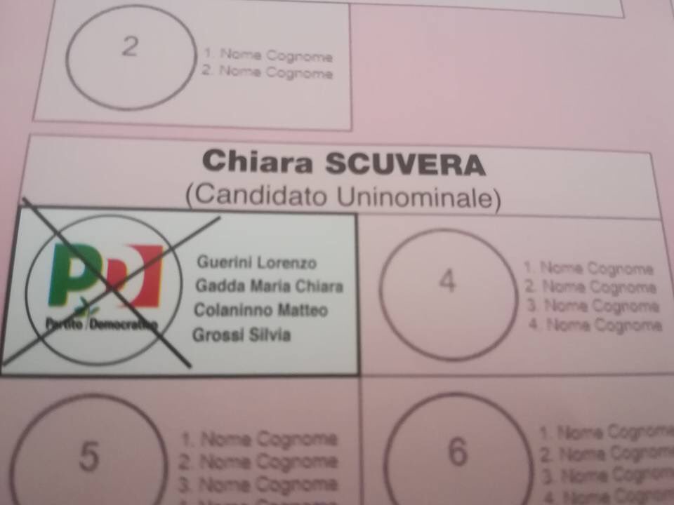 silvigross's tweet photo. Ecco le scheda rosa (Camera) e quella gialla (Senato).
Nella rosa trovate il nome di Chiara Scuvera oppure quello di Emanuela Marchiafava. Il mio lo troverete sulla scheda rosa in Provincia di Pavia e in Provincia di Lodi. Per votarmi basta una X sul simbolo del PD. https://t.co/M1nwxxbnbB
