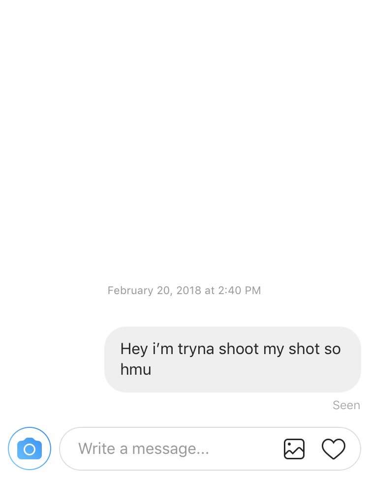 jayeelk's tweet photo. “Shoot your shot” they tell smh https://t.co/qG8mwkY6IU