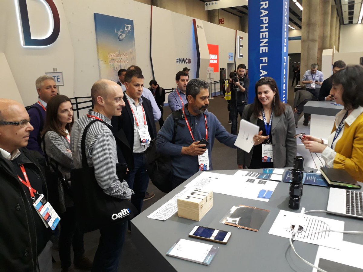 Graphene_Tech's tweet photo. Last day at the @GSMA Mobile World Congress​!!!
Come to our stand to see some of the applications with our conductive ink 👕

#graphenetech #conductiveink #mobileworldcongress https://t.co/GzD81HkbK6