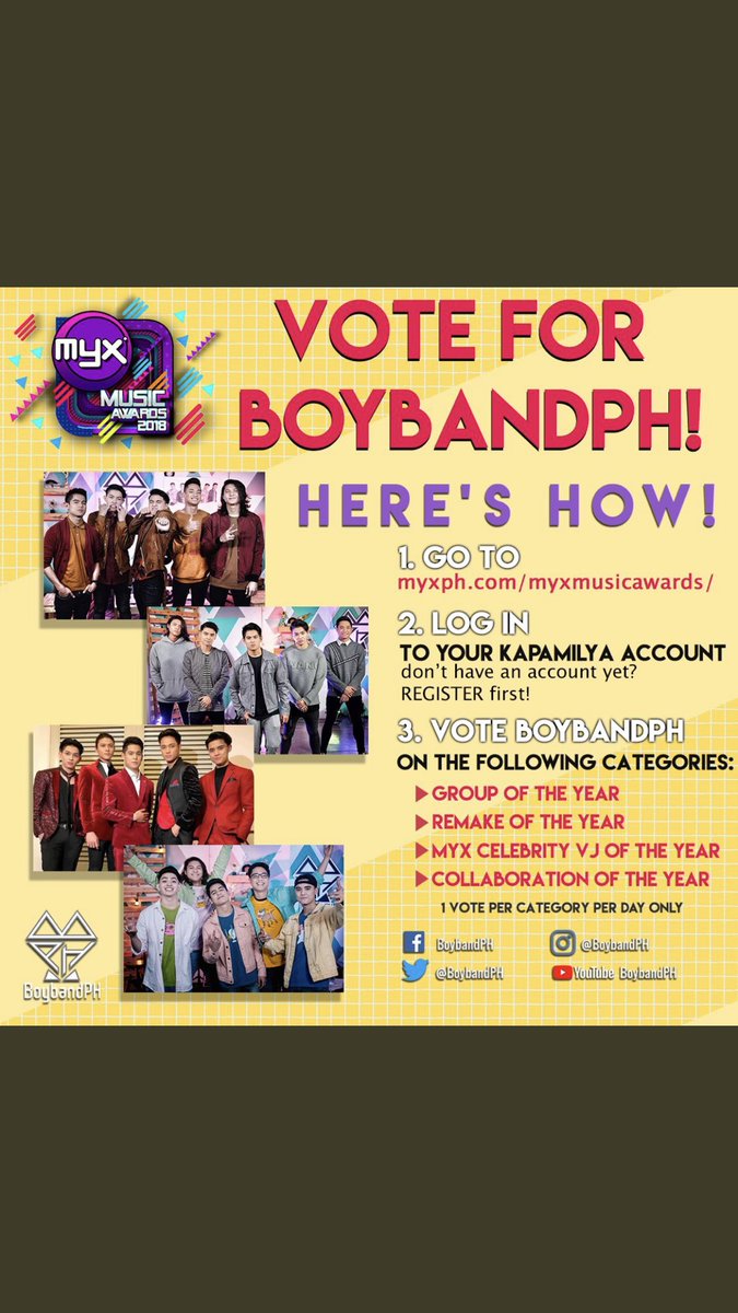 Niel_TheFourth's tweet photo. Superfans! Please Vote BoybandPH! Thank you! 🙌🏻 https://t.co/ty4tuRNlsM