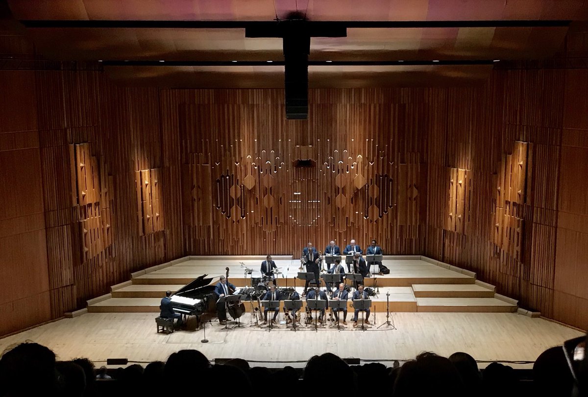 Jon1Park's tweet photo. What an amazing tribute to Leonard Bernstein @BarbicanCentre with JLCO and @wyntonmarsalis https://t.co/KEiNxf25dp
