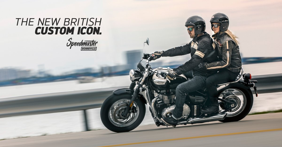 IndiaTriumph's tweet photo. Built to deliver a superior level of handling, comfort, and control for a more laid-back cruiser ride, this beautiful and versatile new Speedmaster comes with a comfortable twin seat set-up that can be easily removed to suit the rider.
#BonnevilleSpeedmaster #SpeedmasterIndia https://t.co/FDMcdFodcL