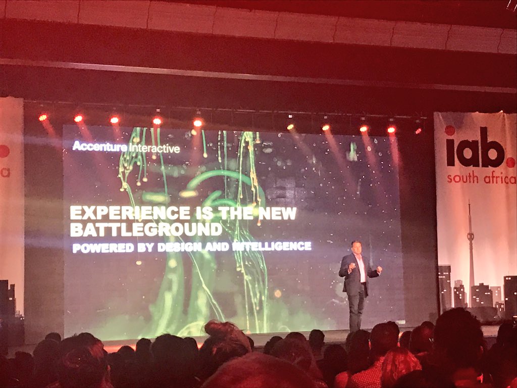 PrathnaSingh3's tweet photo. @wayne_hull  taking the stage at IAB sharing nuggets on design and intelligence-led experiences #DigitalSummit2018 https://t.co/vfEjDIQmVP