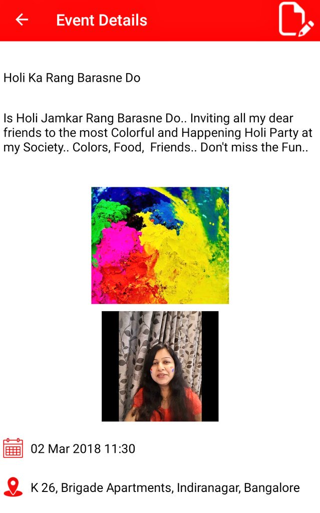 Pooja__G's tweet photo. @justrsvpit Holi Ka Rang Barasne Do 😍
Sharing my entry for #HoliWithRSVPIt Contest
Tagging @nidc13 @Priyaa_G @iShilpa_ @guesshu_79 @DrMing918 to participate with @justrsvpit #RSVPIt https://t.co/3FJ0MbptA9