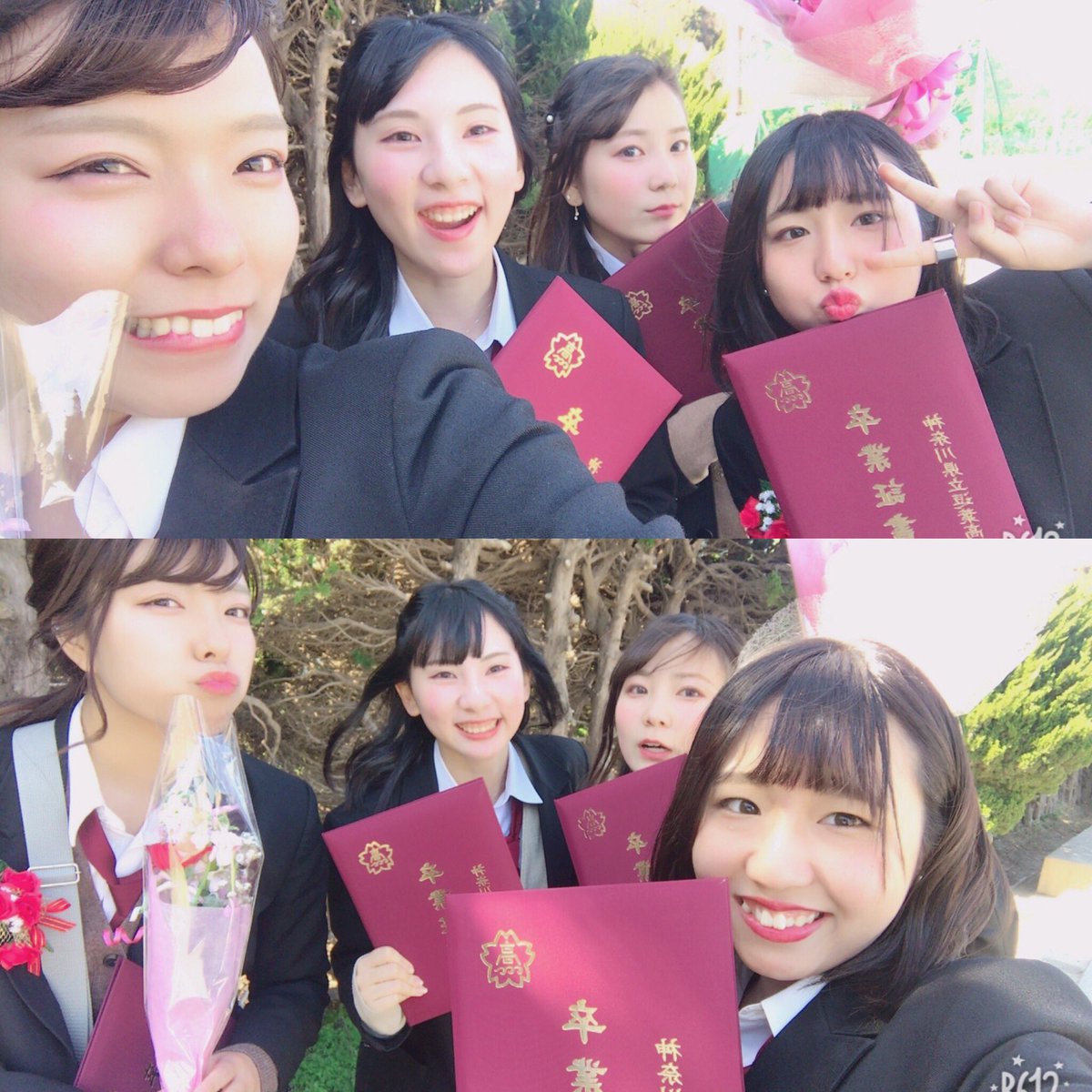 m____shi's tweet photo. 3月1日 逗葉高校卒業
もうJKではなくなりました。 https://t.co/VuRnNNUFo6