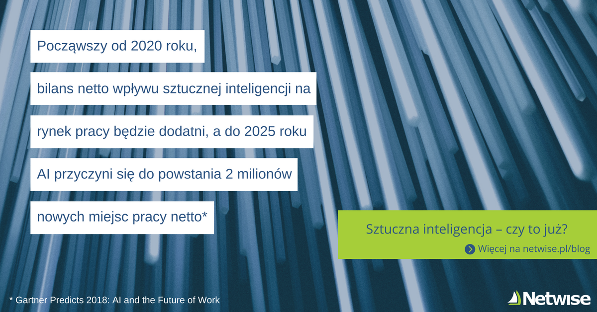 NetwisePL's tweet photo. W pracy coraz bardziej polegamy na rozwiązaniach opartych na sztucznej inteligencji. W jakim kierunku zmierza cyfrowa rewolucja? Przeczytaj wpis na blogu: ➡️🖱 https://t.co/3WA5sw93ha #NetwisePL #sztucznainteligencja https://t.co/Q7KhCCasBc