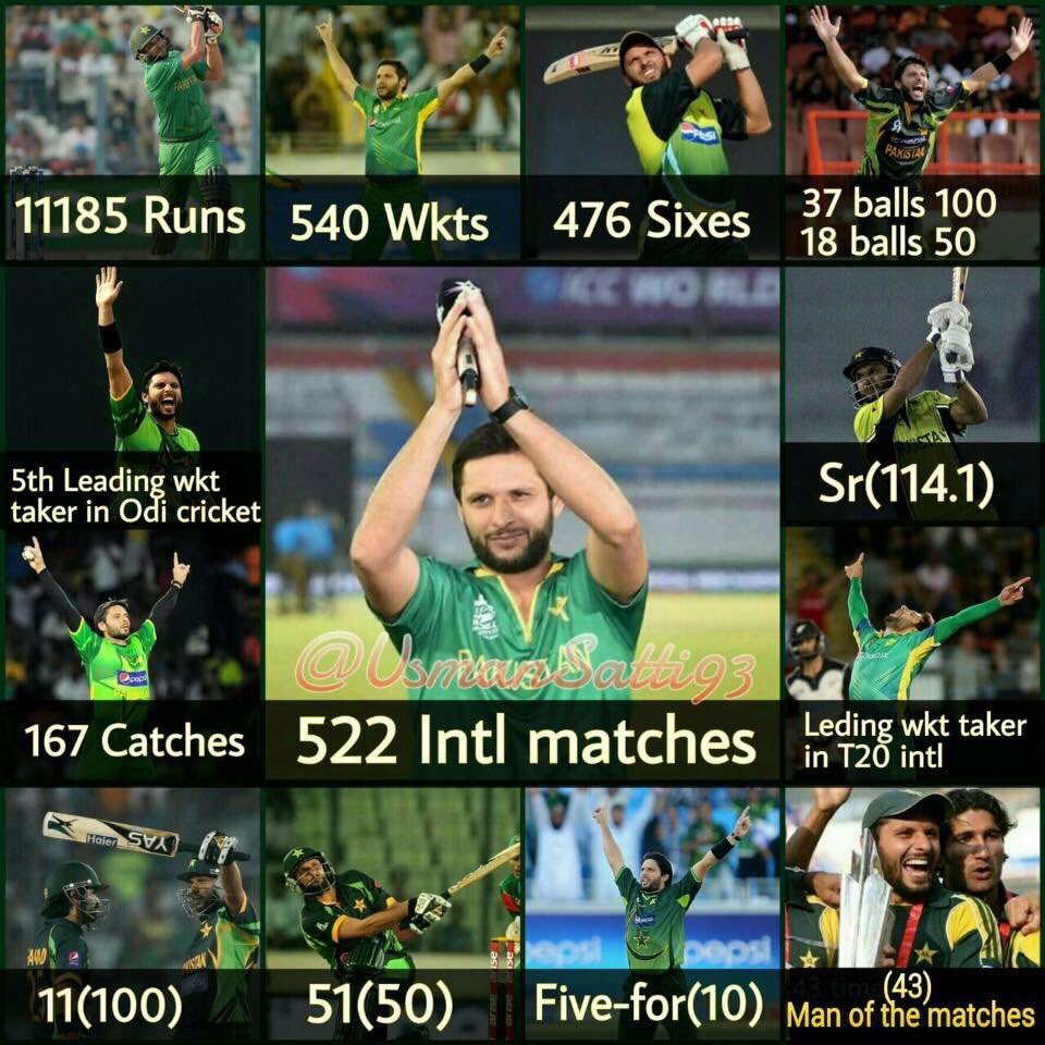 Happy Birthday to the legend, icon & heartbeat of Pakistan Shahid Khan Afridi 