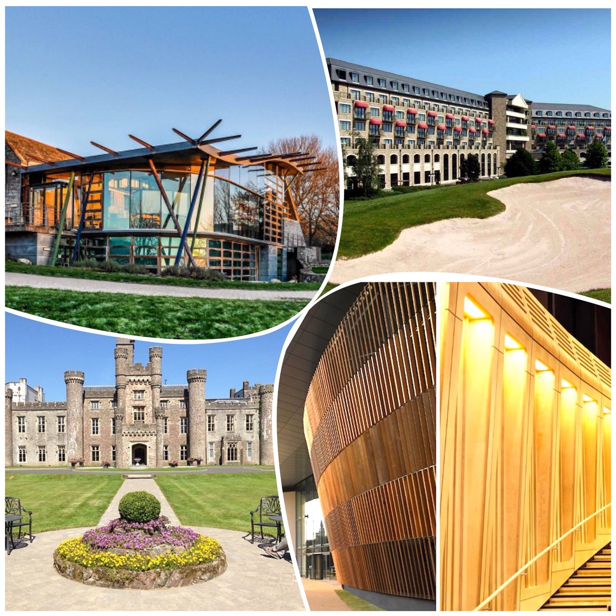 Events_Raccoon's tweet photo. Happy St Davidโs Day...... to celebrate we would like to share some of our favourite event venues in Wales #stdonatsartscentre #celticmanorresort #hensolcastle #royalwelshcollageofmusicanddrama #eventprofs #venues #eventspace #quirkyspaces #raccoonsontour #theeventsraccoon https://t.co/DmvjltcRsE