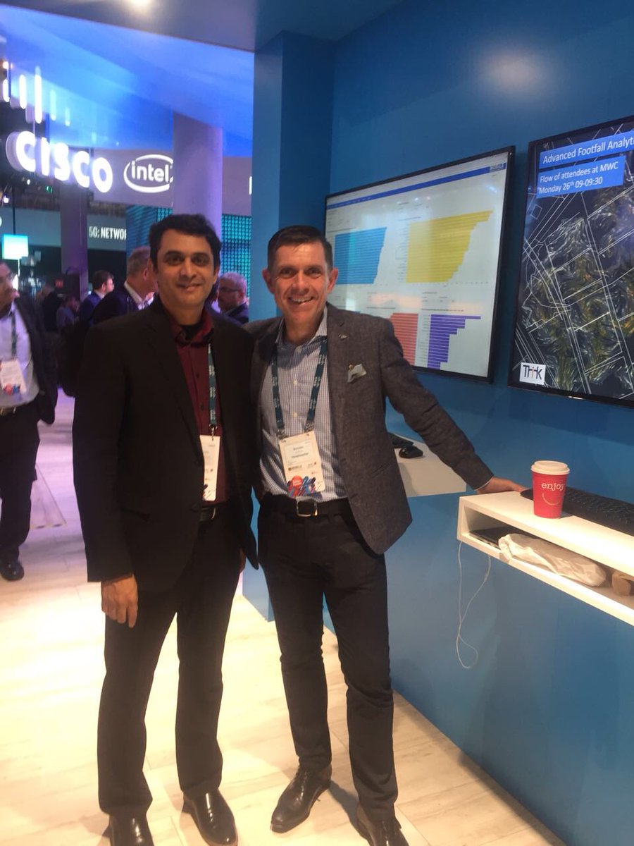 Th_1_nk's tweet image. Lots of interest in Advanced Footfall Analytics at #MWC2018 #CiscoMWC @CiscoSP360 @CiscoMobility