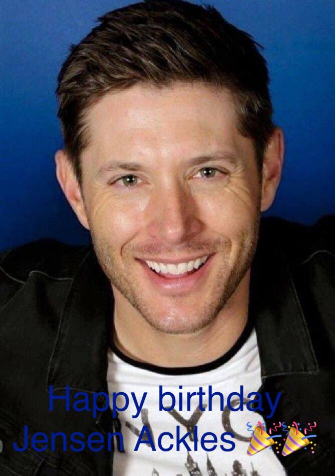 Happy birthday Jensen Ackles we 