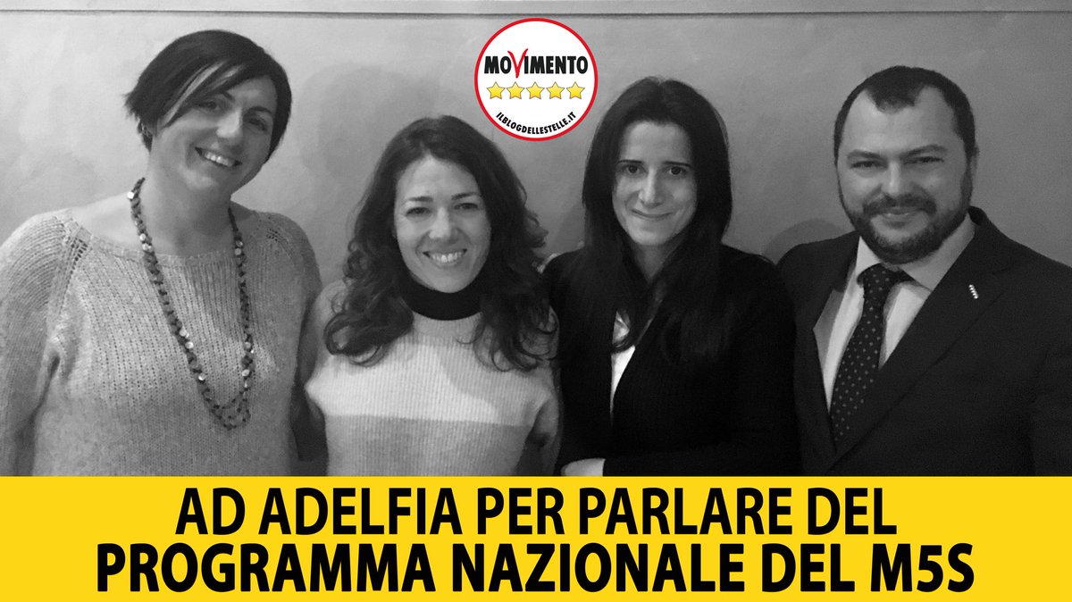 #M5S In diretta da #Adelfia, con @AntoLari1986, @AErmellino e @VianelloGio, per parlare del #Programma nazionale del @Mov5Stelle.
GUARDA IL VIDEO: goo.gl/bpTJNC