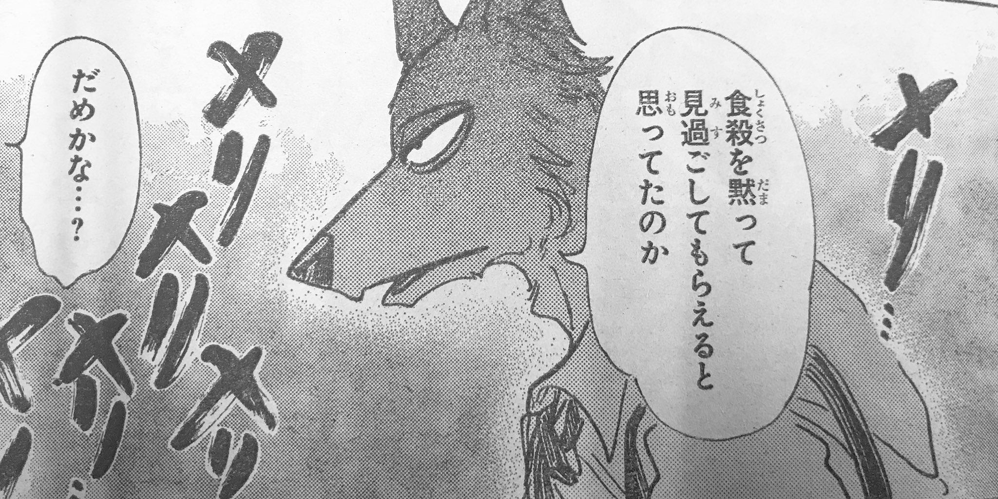 週刊少年チャンピオン編集部 在 Twitter 上 Beastars ビースターズ 第72話が本日発売 3 1 の14号に掲載 テム食殺事件の犯人を突き止めたレゴシ 緊迫する空気のなか T Co Sxsmqmgsyg Twitter