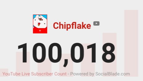 MLGMASTER696969's tweet photo. @Chipflake dammit I'm too late to see 100,000 https://t.co/H7JPg8F41H