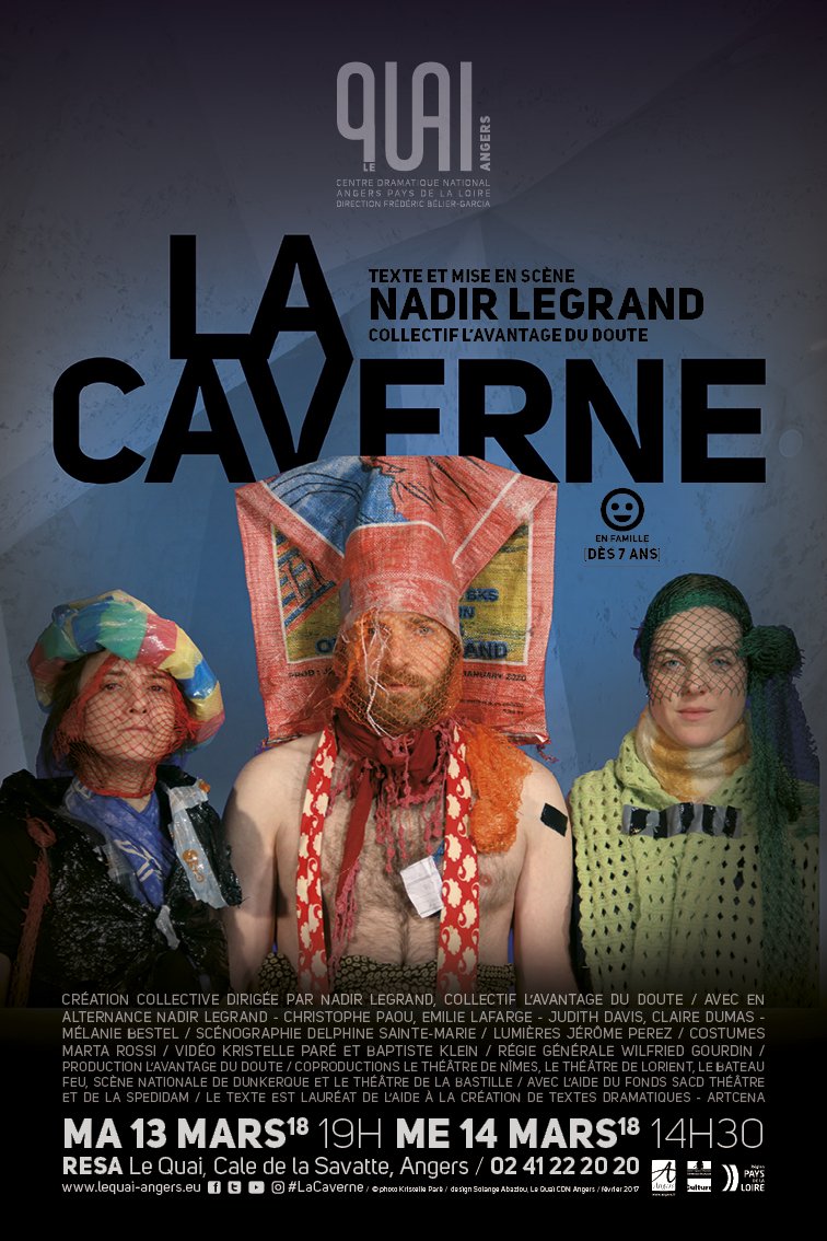 LeQuai's tweet photo. Quel rapport entretenons-nous avec les images qui composent nos souvenirs et nos rêves comme celles que véhiculent les médias grands public ? 
#LaCaverne incite à regarder le monde autrement que par le prisme de l'ordinateur et de Google.
13 / 14 MARS 
#cultureAngers #jeunePublic https://t.co/o8Vf7M1wmp