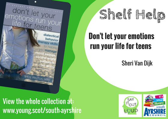 SAYouthForum's tweet photo. #SAShelfHelp: Don't let your emotions run your life for teens. Find out more here >>> https://t.co/qNpVtTwXue #WBD2018 @salibraries https://t.co/15Rsea1zow