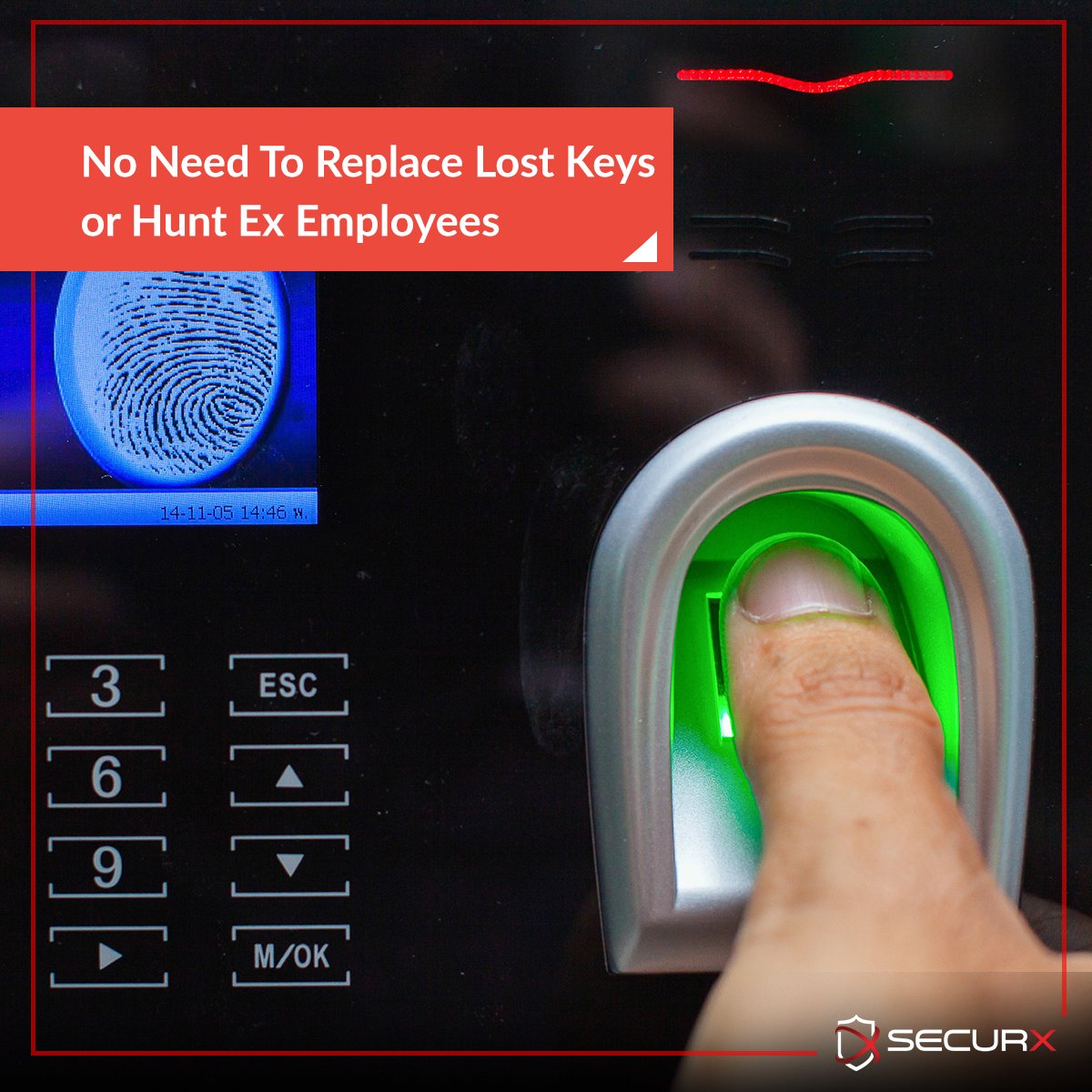 SecurxIN's tweet photo. Secure various parts of your business and keep unauthorized people out. 

Get our #BiometricAttendance with Access Control only at INR 9,990 inclusive of taxes and secure your business: https://t.co/VgRm9kAln4

#BusinessSecuritySolutions #BusinessSecurity https://t.co/Pe75R996cK