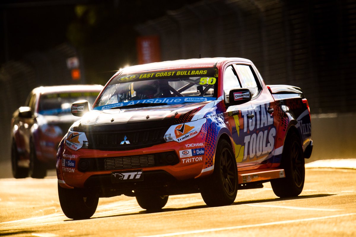 Had a good first day in the #50 <a href="/TotalToolsFTG/">Total Tools</a> <a href="/teamtritonau/">Team Triton Racing</a> SuperUte! Finished P9 in Practice 1 and P7 in Quali. Looking forward to a great weekend in my hometown 🙌🏼
#SuperUtes #VASC