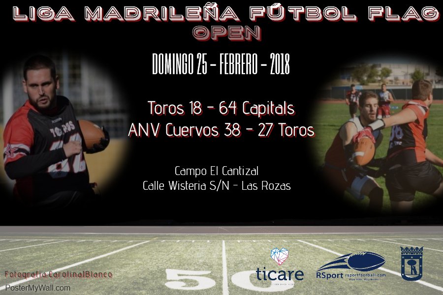TorosAmFootball's tweet photo. Esta jornada no pude ser y el equipo perdió sus partidos contra  @MadridCapitals (subcampeón de la temporada pasada) y contra @CuervosAtNVL en lo que fue un partido muy ajustado hasta el final.
#GoToros https://t.co/fVHXPRPafy