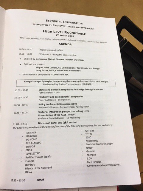 RealValue2020's tweet image. Project Director @rowenamccappin1 pleased to represent RealValue @Energy4Europe high-level roundtable on #sectorialintegration supported by #energystorage &amp;amp; #hydrogen