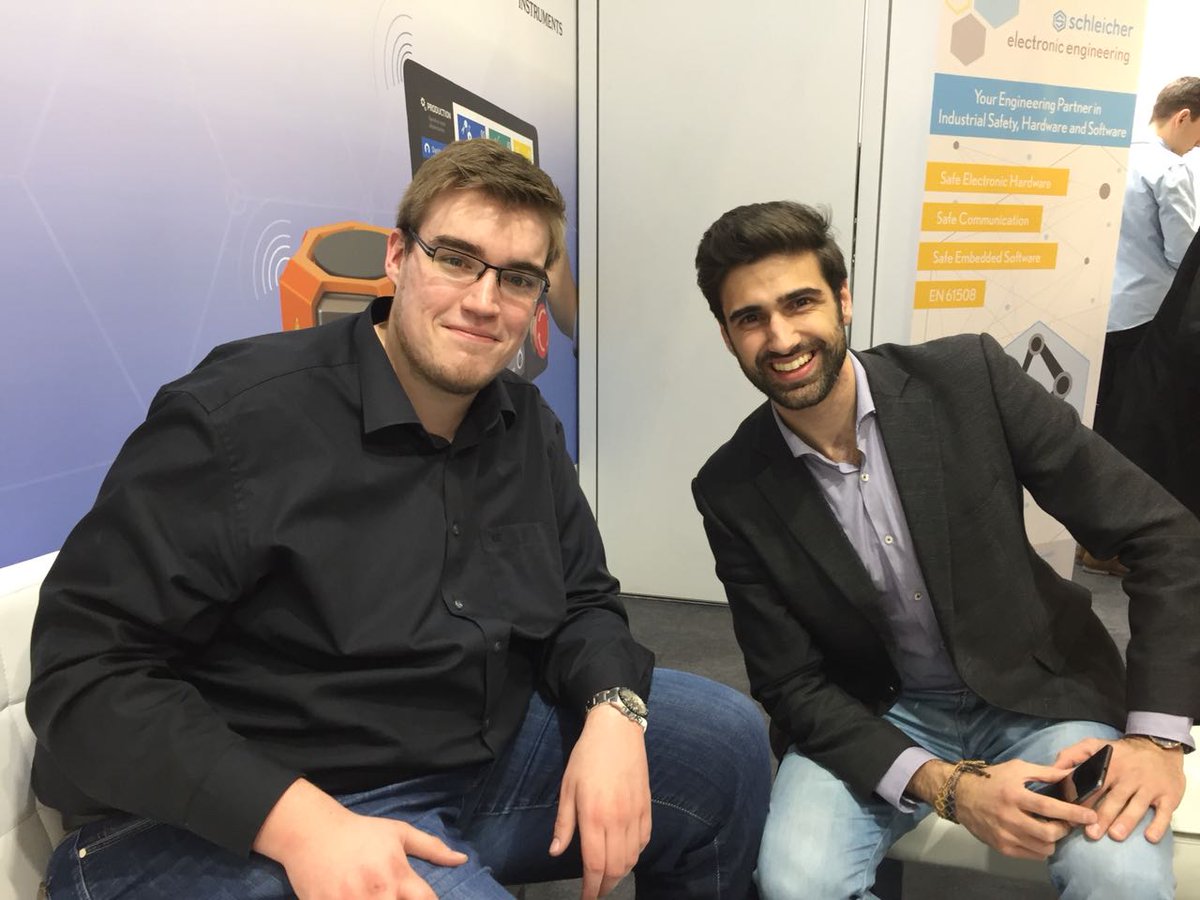 R3Coms's tweet photo. Some #backstage and #frontstage #pics of our team
at @embedded_world! Tired but excited to present #echoring! #unwiringautomation #hichtech #wireless #Industrie40 #IndustrialIoT https://t.co/2T6F8UdC4h
