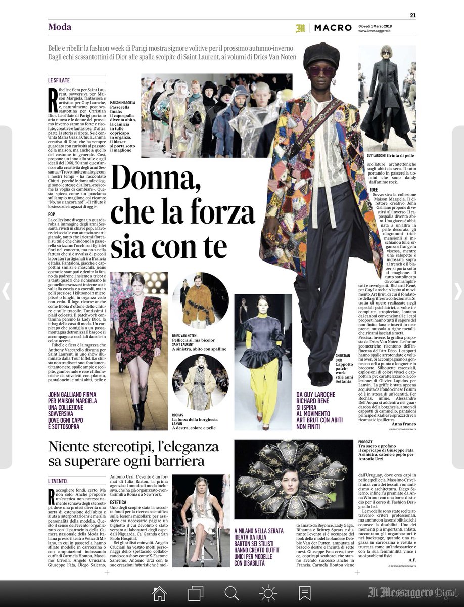 Iulia Barton Il Messaggero Moda Iuliabarton Fondazionevertical