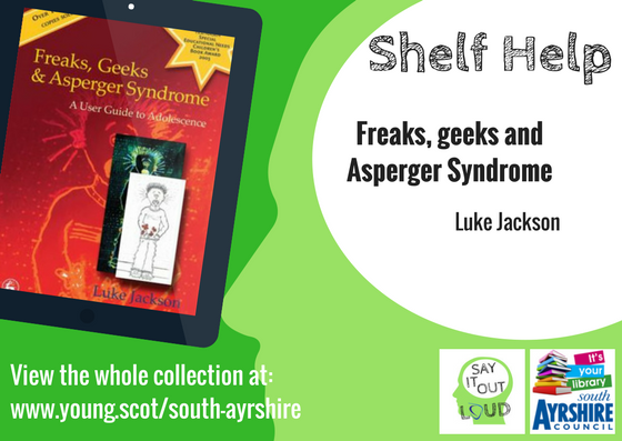 YoungScotSA's tweet photo. #SAShelfHelp: Freaks, geeks and Asperger Syndrome. Find out more here >>> https://t.co/IbT2lzCRMS #WBD2018 @salibraries https://t.co/77wDmjpknv