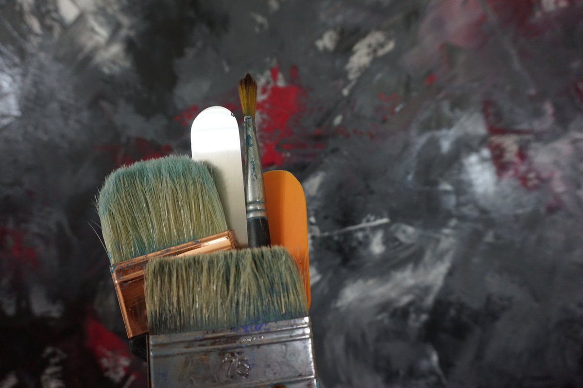 ArtLapnet's tweet photo. It's good to be back!
#artlap #artlapnet #abstractart #abstractpainting #brush #artist #inthestudio #studiotime #worldofartists #artcollection #iloveart #daily #instaart #creation #backtohome #art https://t.co/HoXCYUmBeU