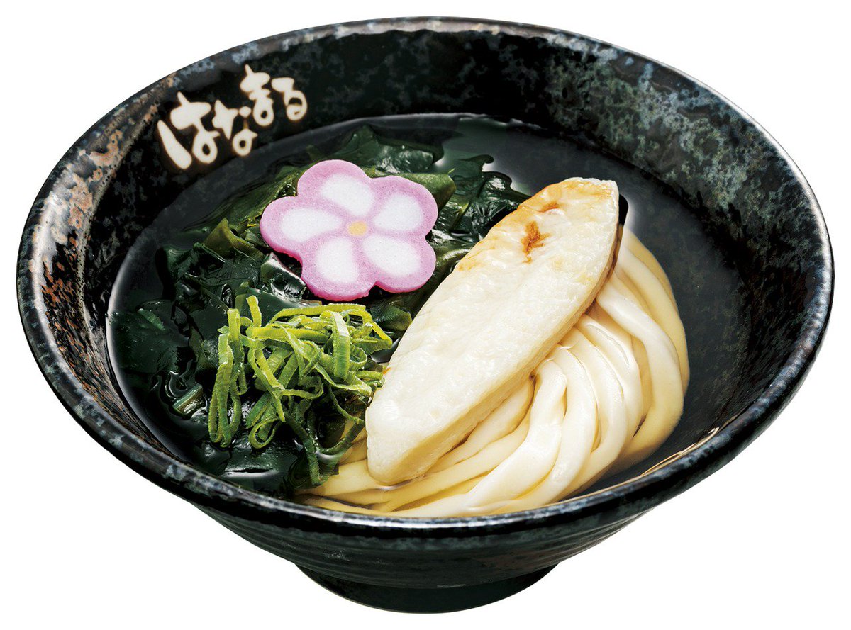 讃岐 はなまるうどん コラボ店舗限定 アニメ続 刀剣乱舞 花 丸 コラボ商品 燭台切光忠のおうどん は たっぷりのわかめと刀剣に見立てた 笹かま と花丸マークを象った 花丸かまぼこ と 青ねぎ をトッピング 燭台切光忠のシルエットを 讃岐 はなまるうどん コラボ店舗限定 アニメ続 刀剣乱舞 花 丸 コラボ商品 燭台切光忠のおうどん は たっぷりのわかめと刀剣に見立てた 笹かま と花丸マークを象った 花丸かまぼこ と 青ねぎ をトッピング 燭台切光忠のシルエットを