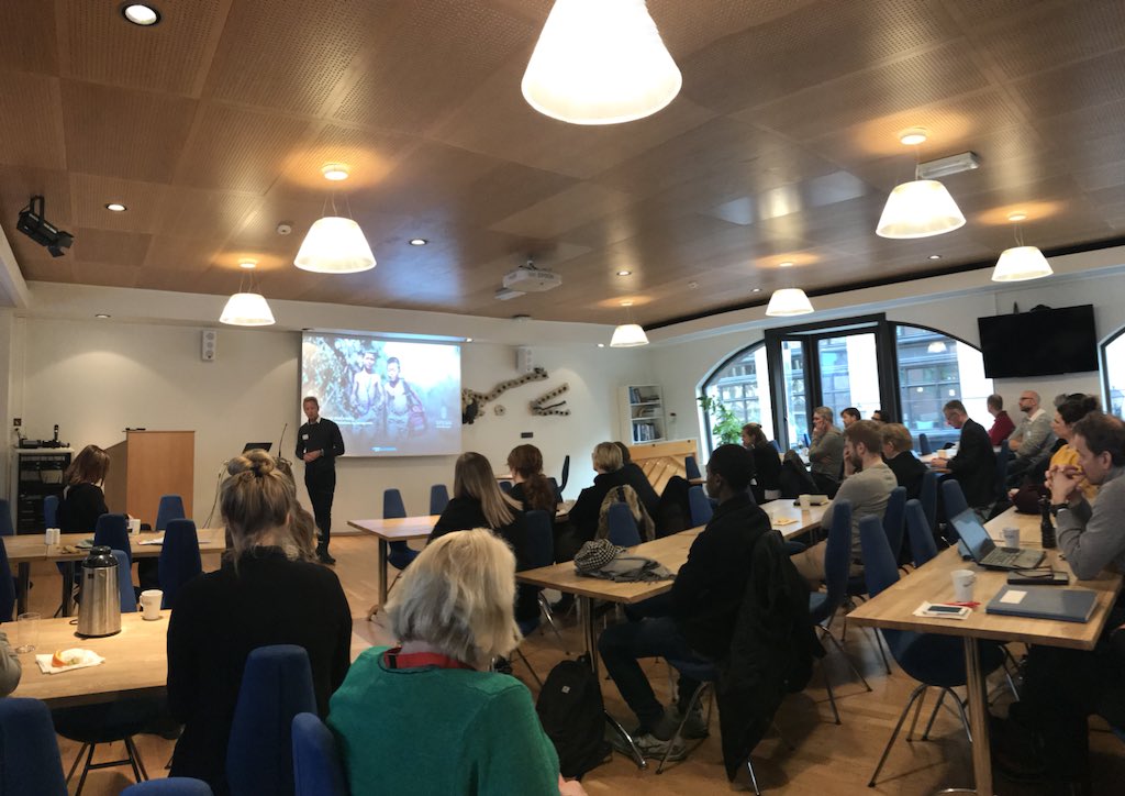 Frokostmøte <a href="/InnovasjonNorge/">Innovasjon Norge</a> om bruk av #blockchain til å løse globale utfordringer. Interessante forretningsmodeller @vipicash <a href="/BlockbondsAS/">Blockbonds AS</a> <a href="/zafeplace/">Zafeplace</a> <a href="/Diwala/">Diwala 🔶</a>