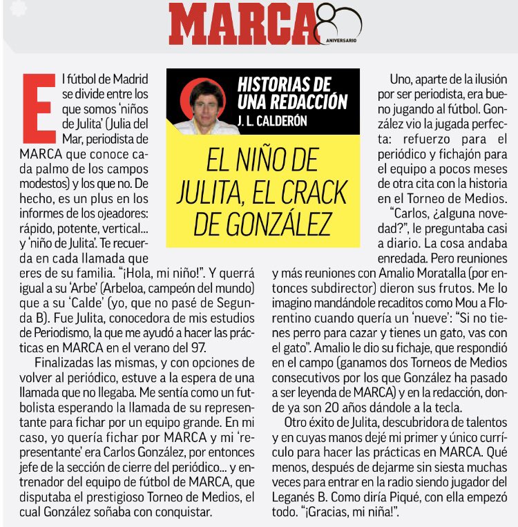 nacholabarga's tweet photo. Grande @CaldeJLCL,
que haces llorar a @Julia_delmar 😂💪🏻⚽️ https://t.co/h7pnXczqc3