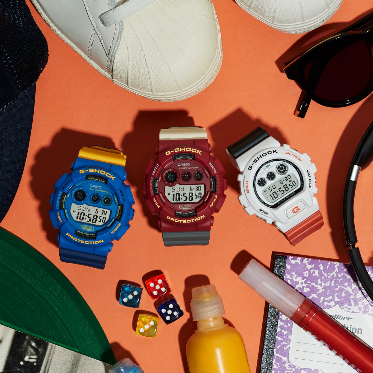 GSHOCK_OFFICIAL's tweet photo. 【NEW PRODUCT】
ヒップホップやボードカルチャーの世界観を取り入れ具現化したNewモデルが登場。バックライト点灯時の「No-Comply」のデザインはグラフィックアーティストのMAROK氏が監修しています。
GD-120NC-2JF
GD-120NC-4JF
DW-6900NC-7JF
https://t.co/EUCl76dnaV
#g_shock #dw6900 #gd120 https://t.co/P0u0CNhvMf