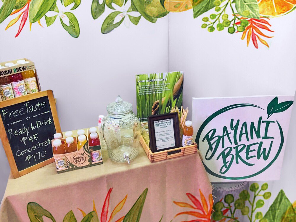 Thank you Red Ribbon and Intellicare for having us at your Wellness Fair yesterday! It’s never too late to turn a new leaf this 2018!🌿 #BayaniBrew #TurnANewLeaf