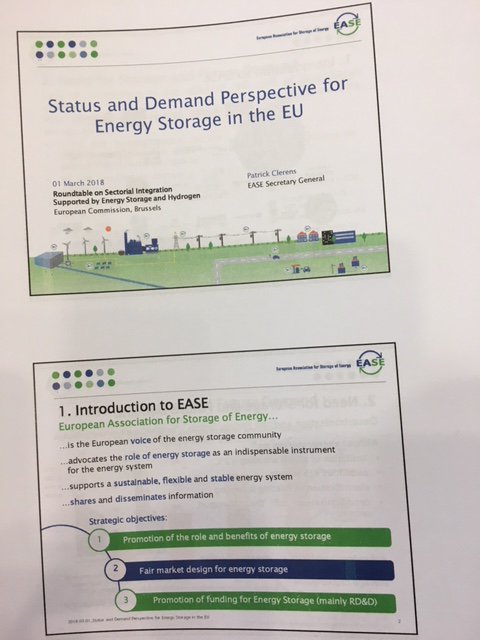 RealValue2020's tweet image. .@Patrick_Clerens introduces @EASE_ES &amp;amp; presents on 'Status &amp;amp; Demand Perspective for #energystorage in the EU' @Energy4Europe high-level roundtable on #sectorialintegration supported by #energystorage &amp;amp; #hydrogen