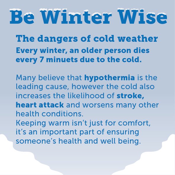 Stay winter wise this week.