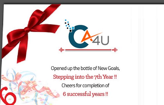 A big Thanks to all of you for 6th Anniversary of CA4YOU