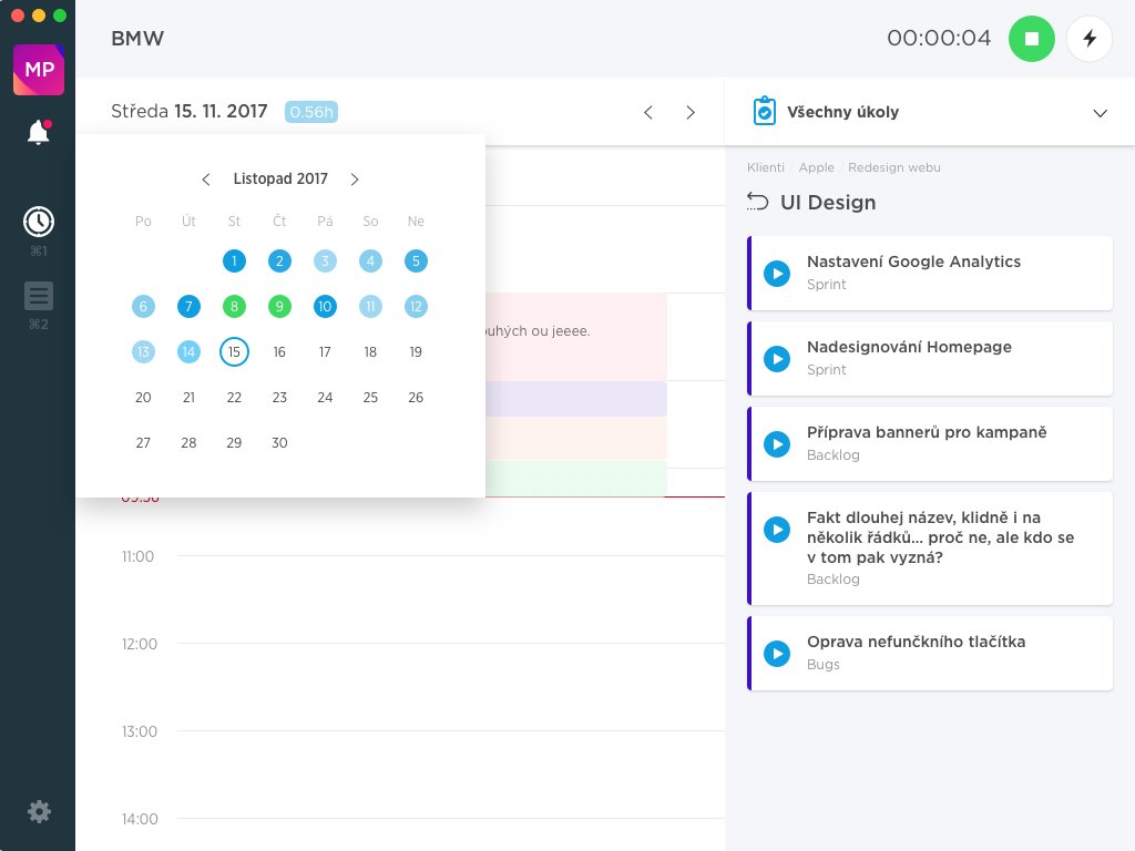 Makáme na fungl nové desktop appce pro tracking (OSX a Win) #něcoseblíží #kdosechcezapojitdotestingu