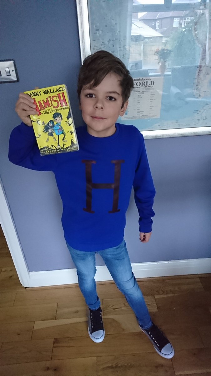 Lynandotwin's tweet photo. @dannywallace #worldbookday my son's most favourite book ever! https://t.co/raMZHfq45K