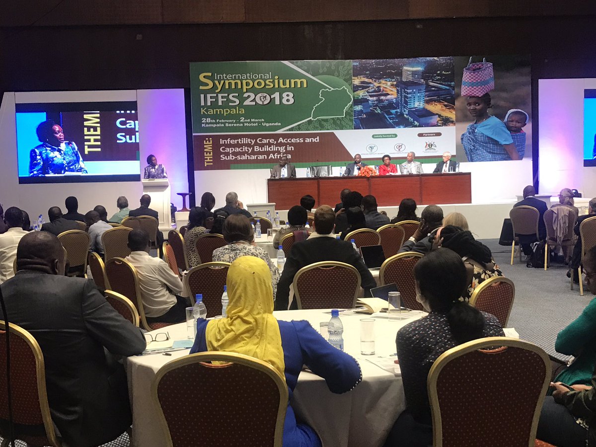 MinofHealthUG's tweet photo. The #IFFS2018 symposium provides an opportunity for Uganda's care providers,trainers,researchers &amp; policy makers to pool &amp; share knowledge &amp; experience with global experts as the country  evolves to become more responsive and open to new ideas in the field of infertility care. https://t.co/GNsIKAm5MN
