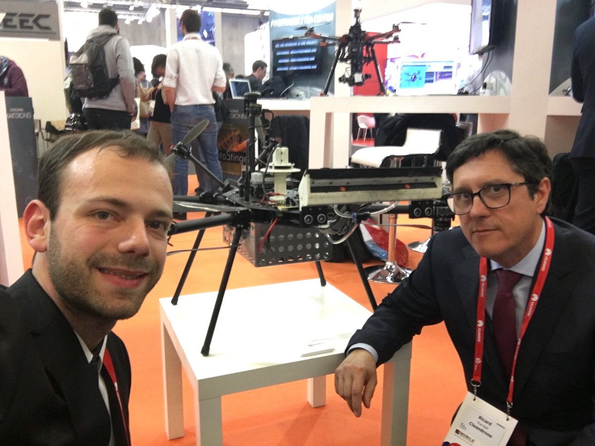 Cleandrone's tweet photo. Introducing Cleandrone Hercules at #MWC2018, you can meet us at booth 8.0G25 https://t.co/wpfkwBryaV
