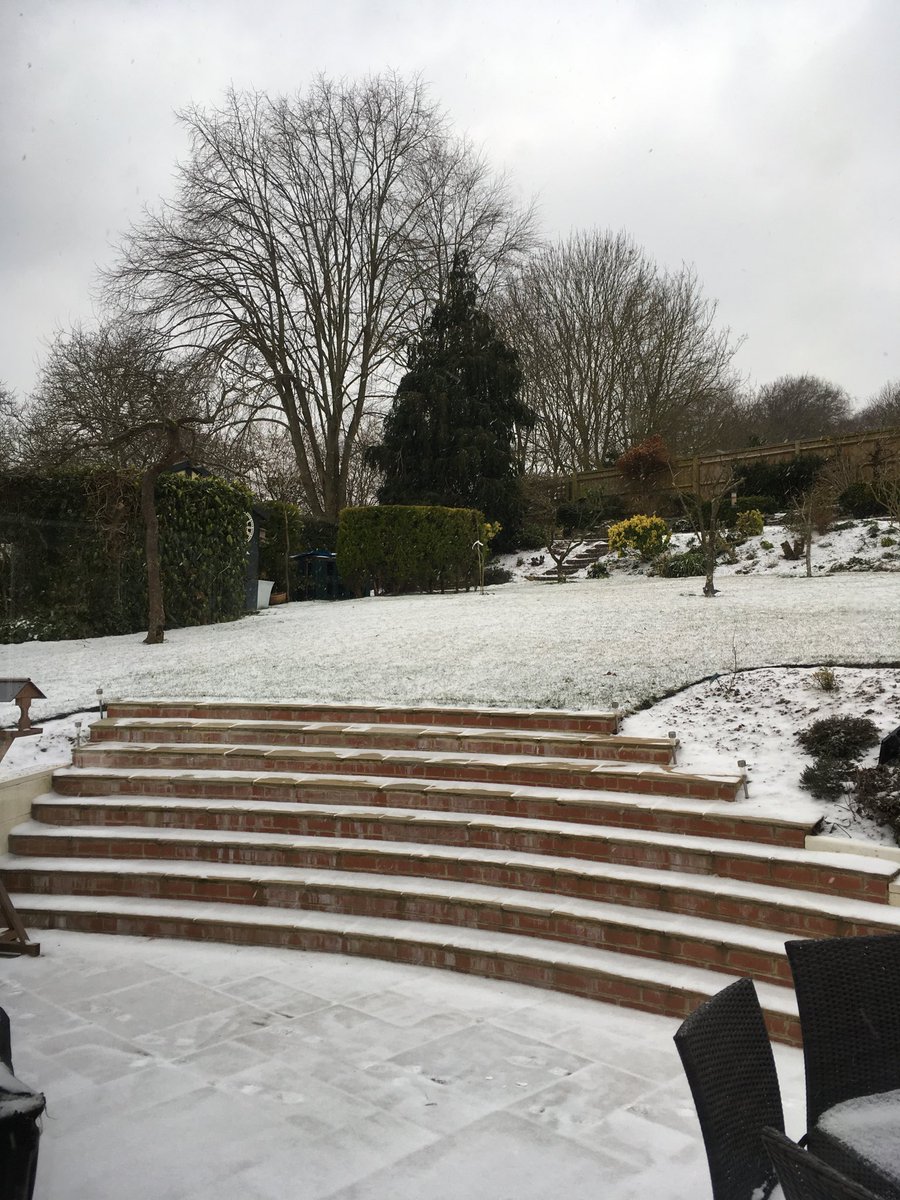 westtony1's tweet photo. This is what the snow looks like on Thursday in Aston Upthorpe. Skies not clear today unfortunately; cloudy, windy and snowing a little instead. #bbcbreakfrost @BBCBreakfast https://t.co/l7zn9t18lx