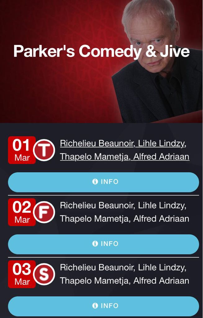 PGComicsSA's tweet photo. Check out @Lihle_Msimang this weekend at @ParkersComedy. Book at https://t.co/zhP2hJQuE5 #PGComicsSA #PGComics https://t.co/kSc6nOYnRb
